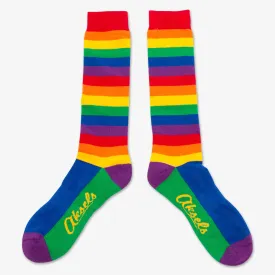 Knee High Rainbow Socks