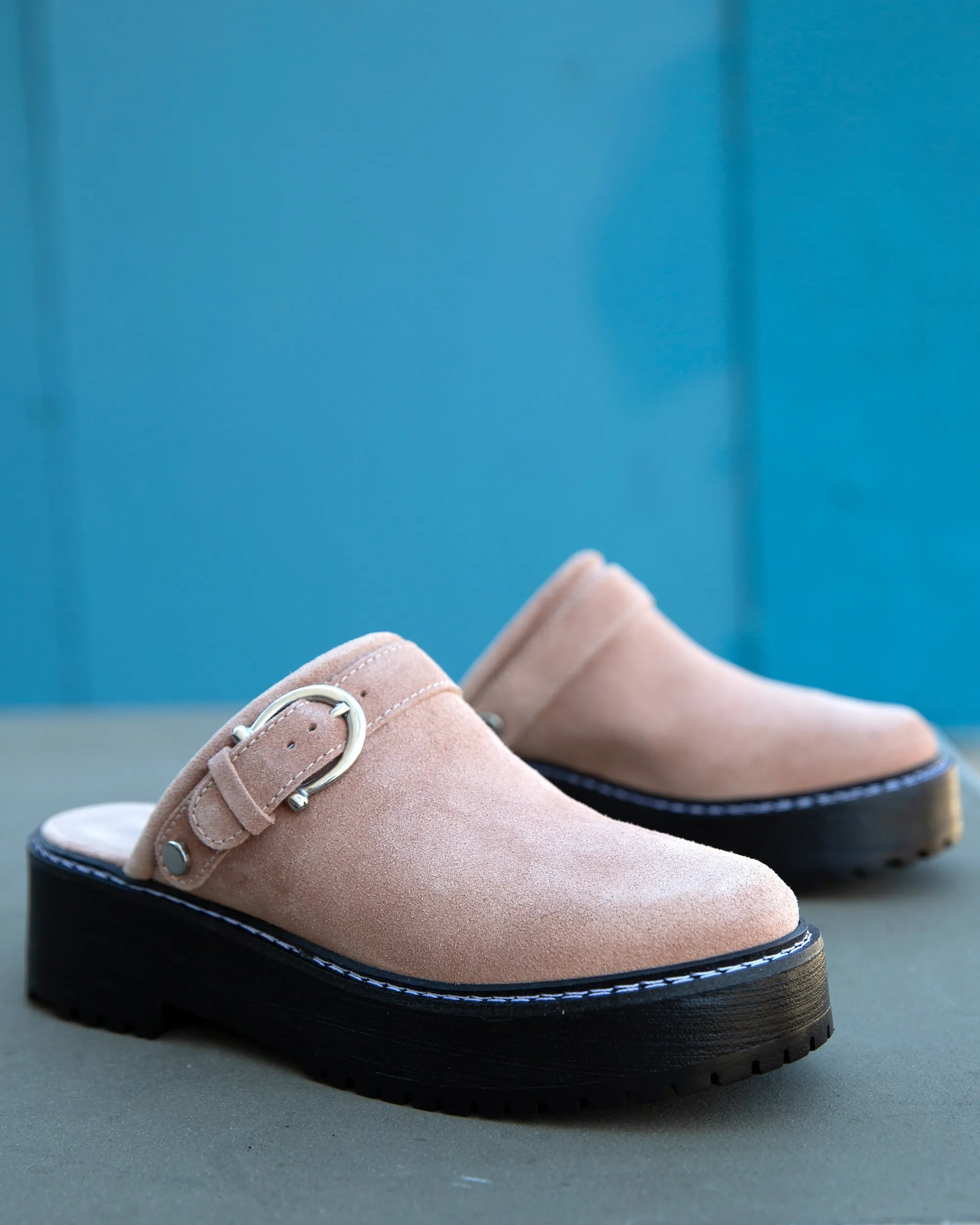 Lenni Chunky Mule - Almond