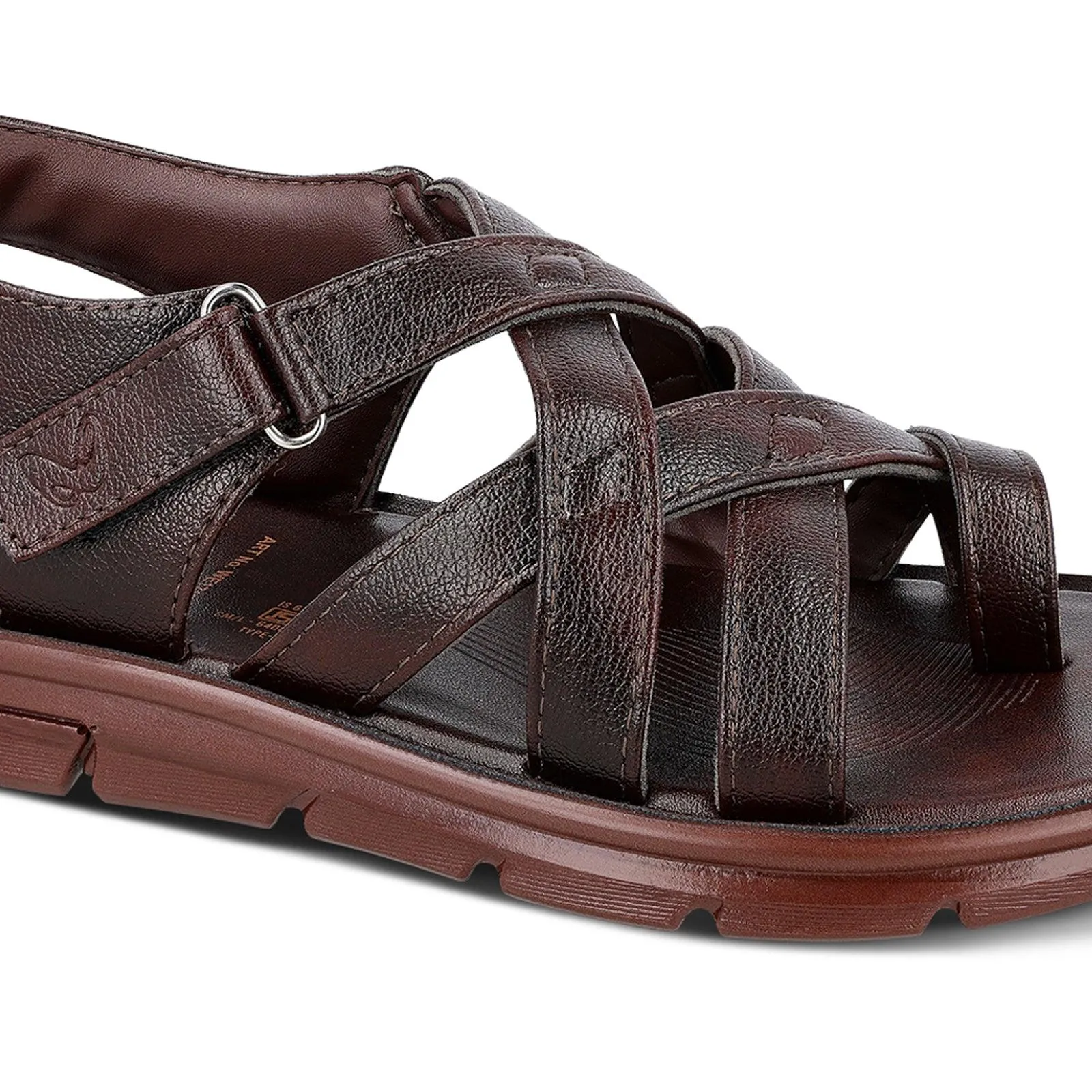 Men's Fisherman Sandals  - WE1717 BROWN