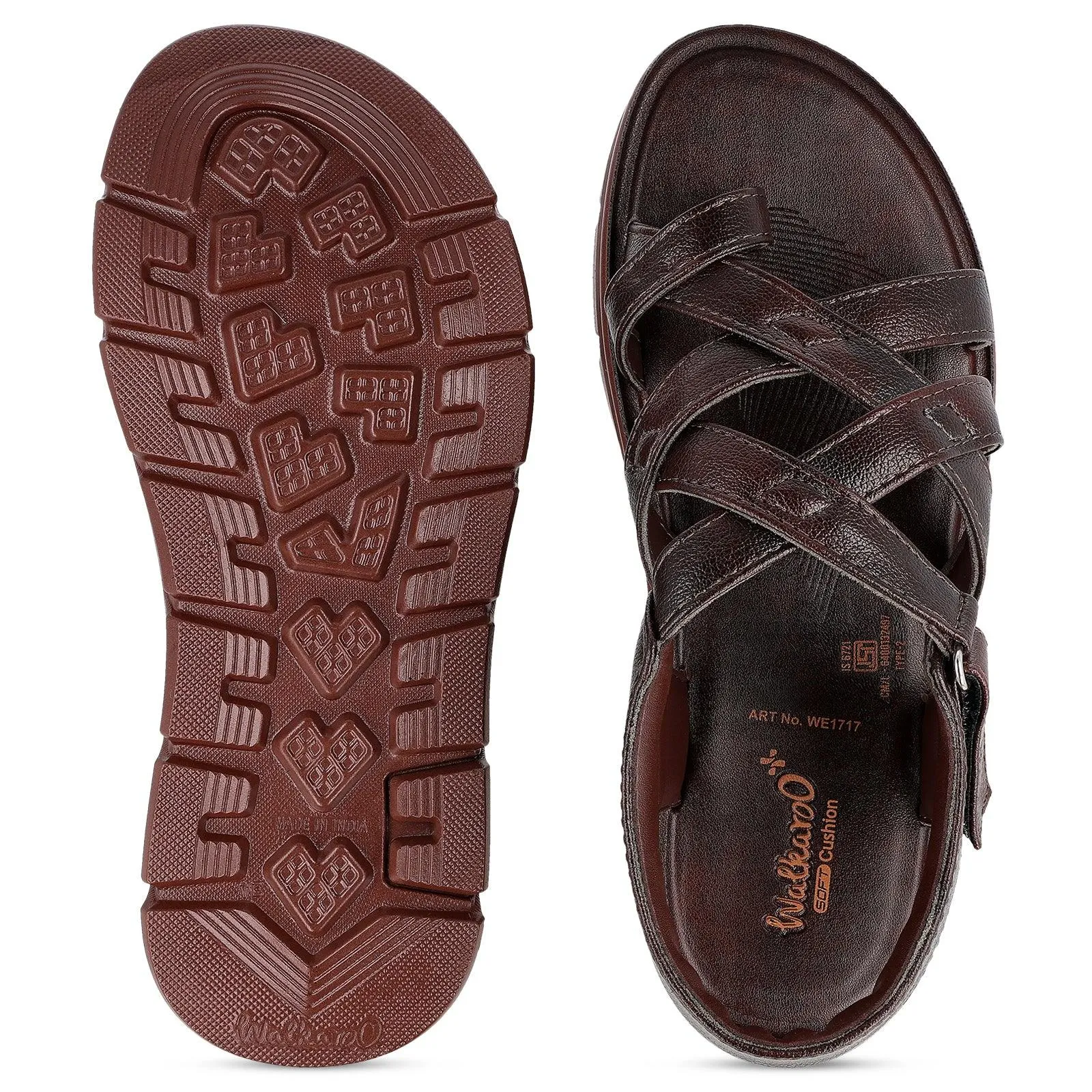 Men's Fisherman Sandals  - WE1717 BROWN