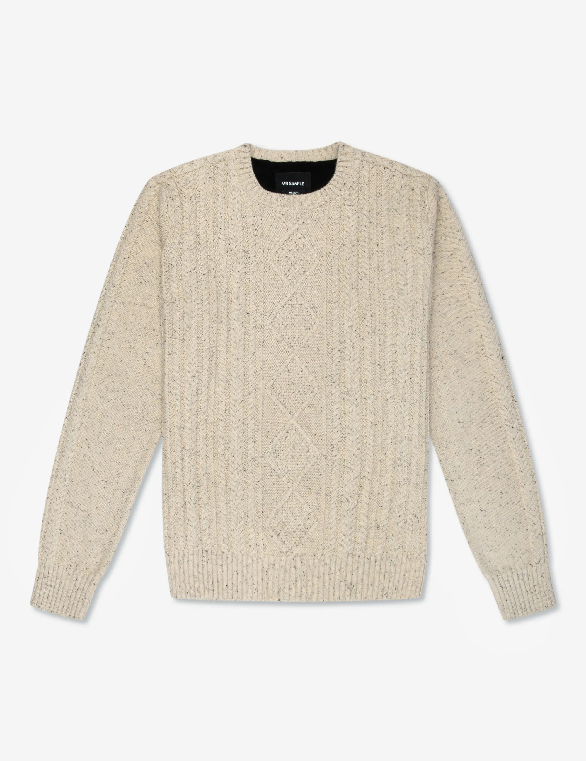 Oslo Cable Knit - Oatmeal