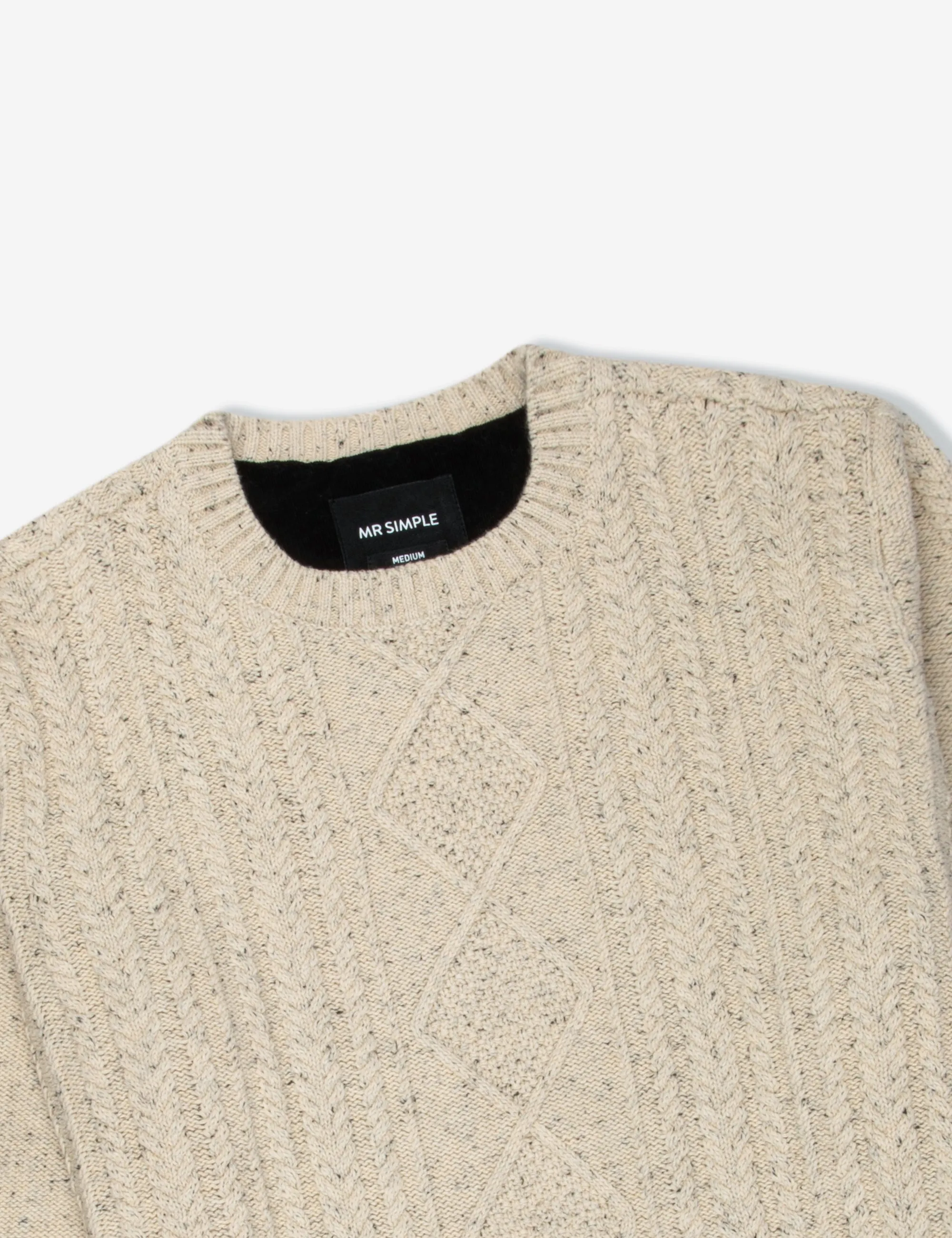 Oslo Cable Knit - Oatmeal