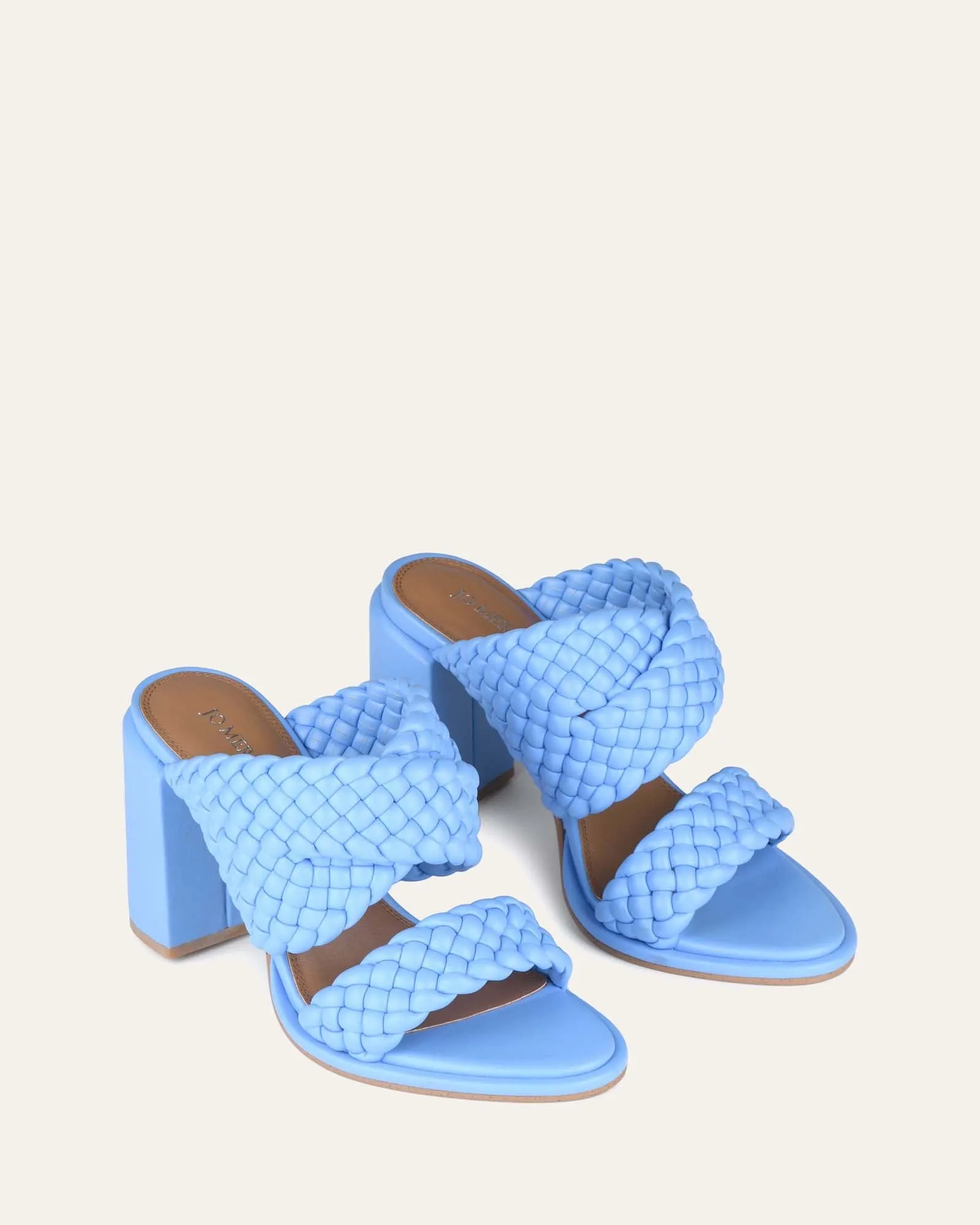 PALERMO HIGH HEEL SANDALS MALIBU BLUE