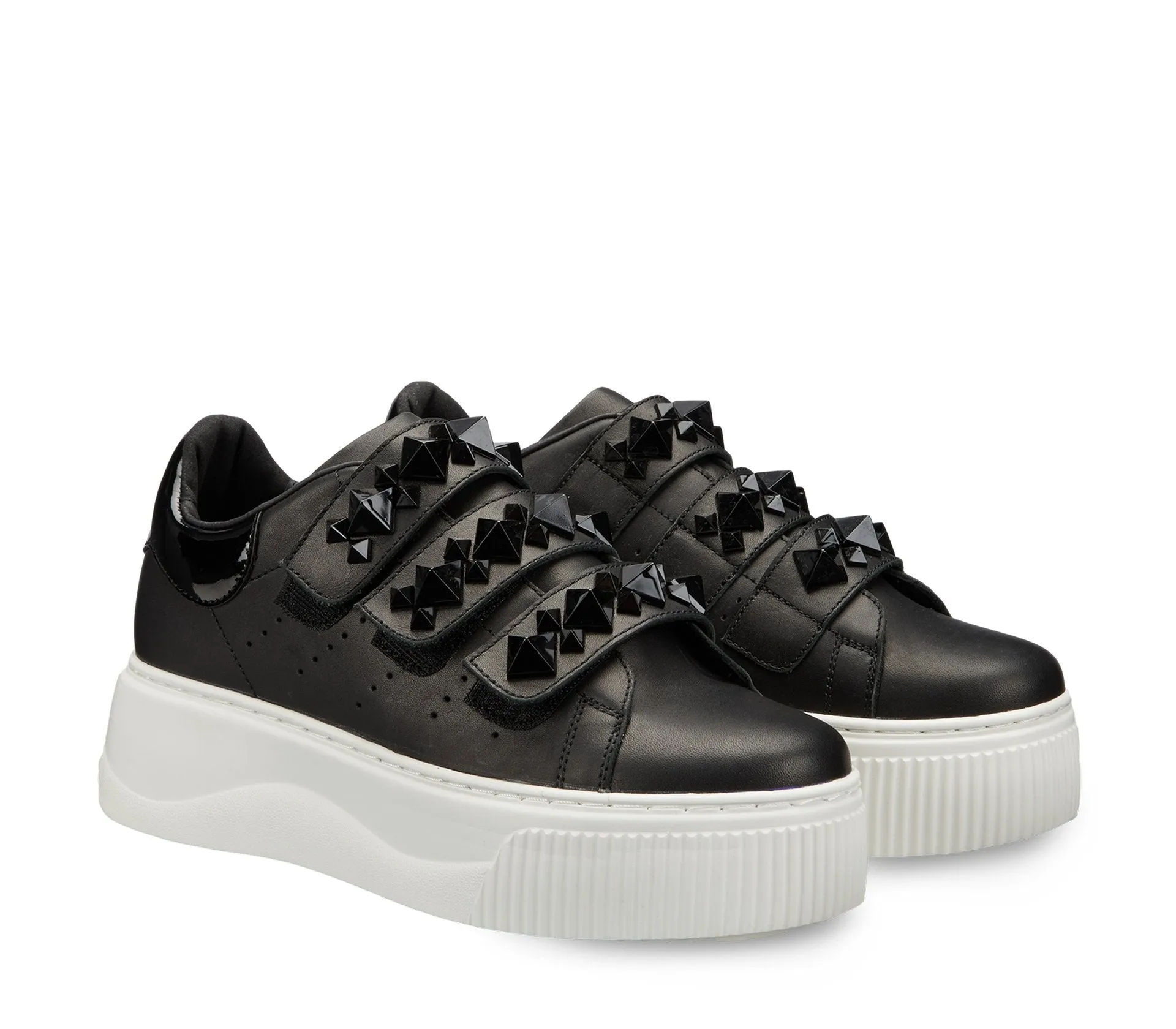 PERRY 3274  LOW W LEATHER BLACK