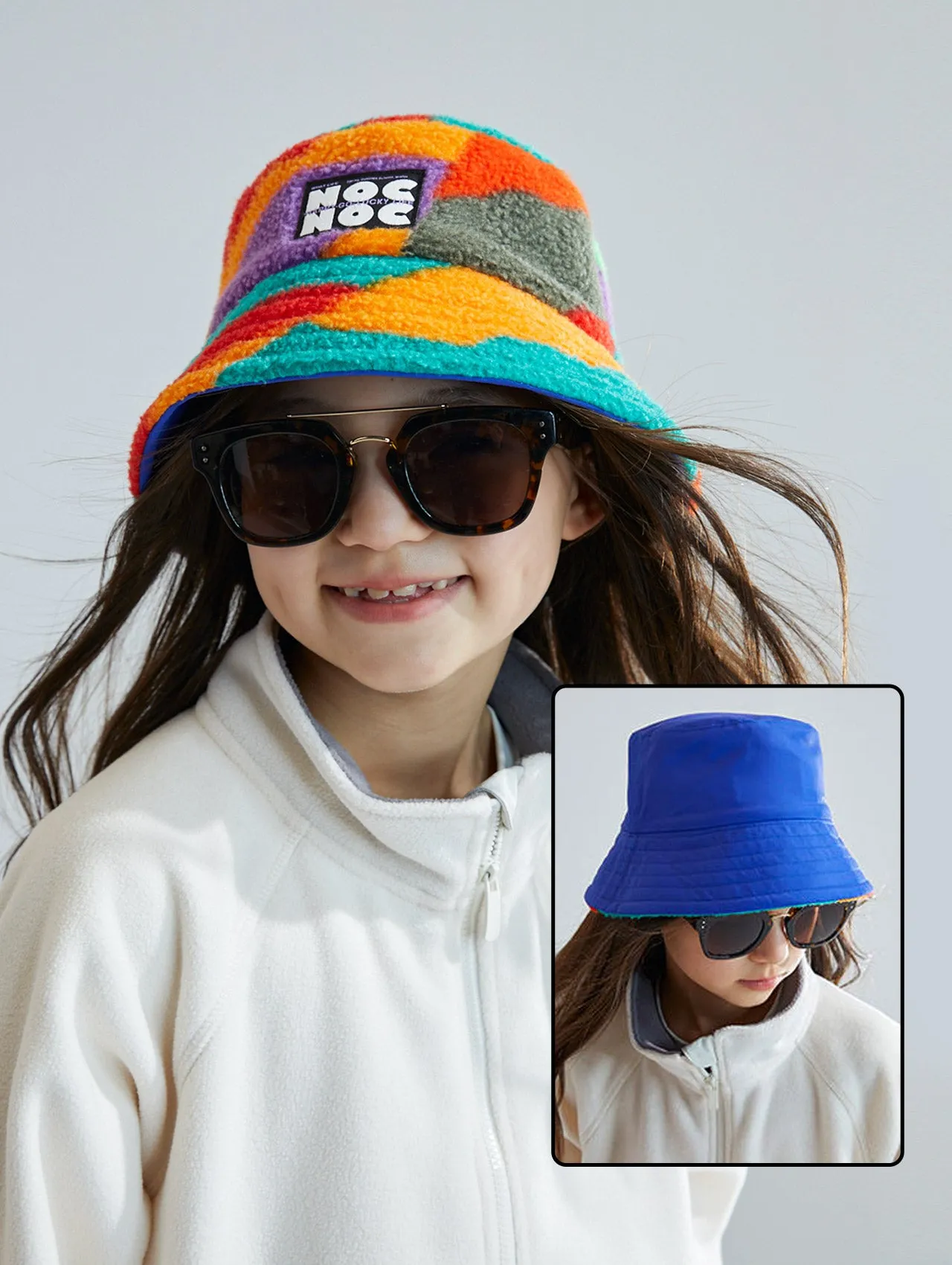 Reversible Fleece Fisherman Hat