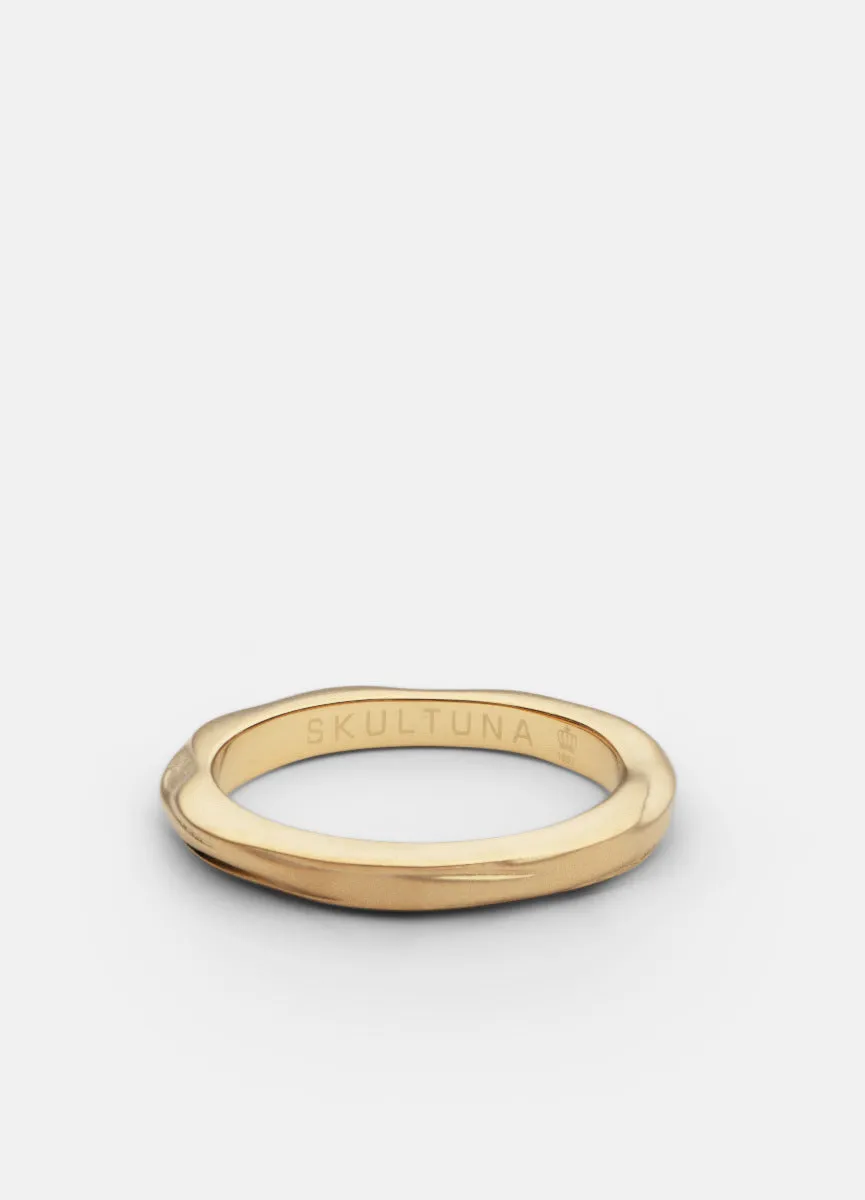 Ring | Opaque Thin | Matte Gold