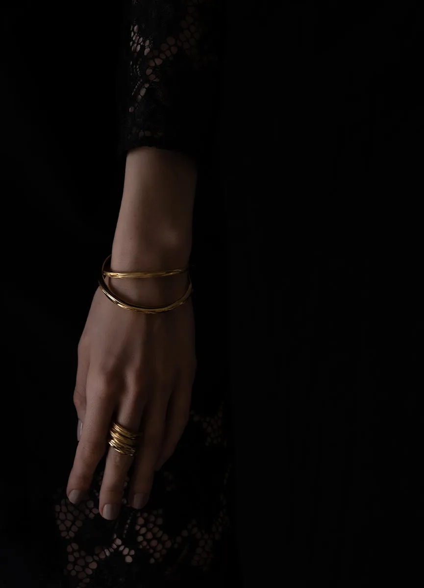 Ring | Opaque Thin | Matte Gold