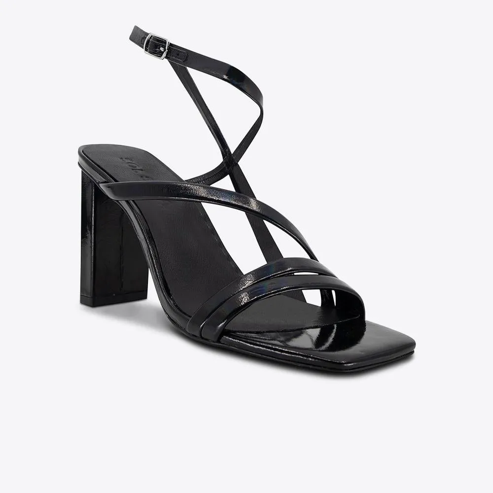 Sandy High Heel Iridescent Black