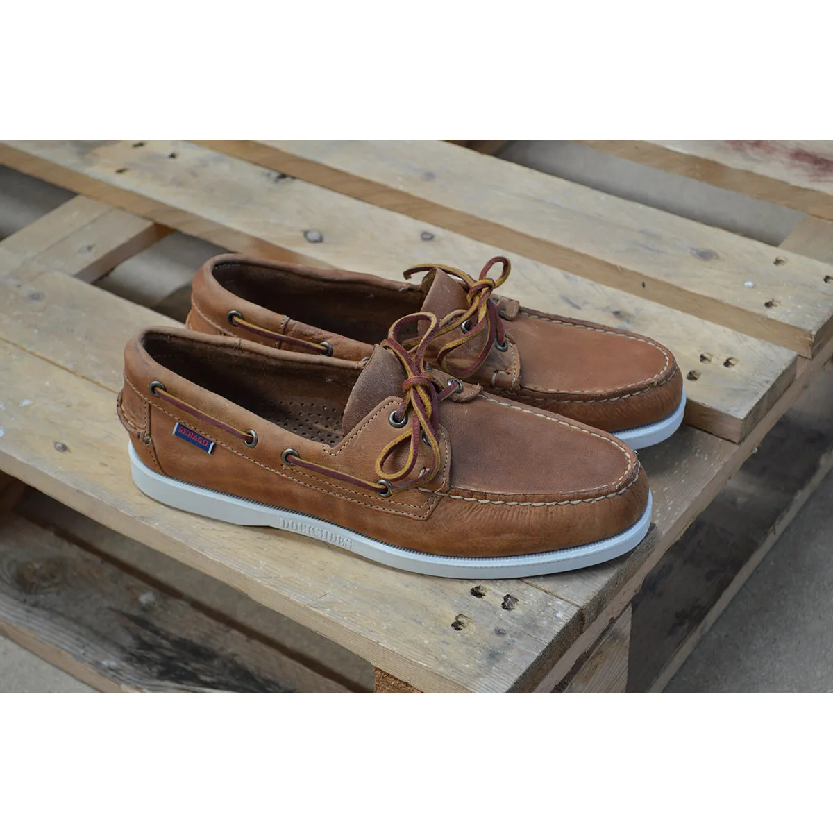 Sebago Dockside Gaucho Oiled Waxy Deck Shoes