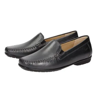 Sioux Cortizia-705-H Black Women's Loafers 69405