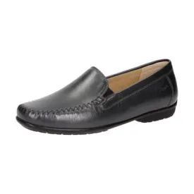 Sioux Cortizia-705-H Black Women's Loafers 69405