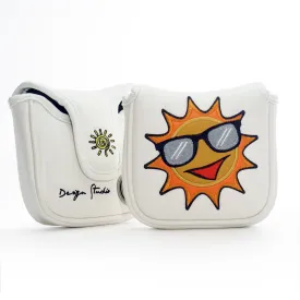 Summer Sun High-MOI Mallet Putter Headcover, White