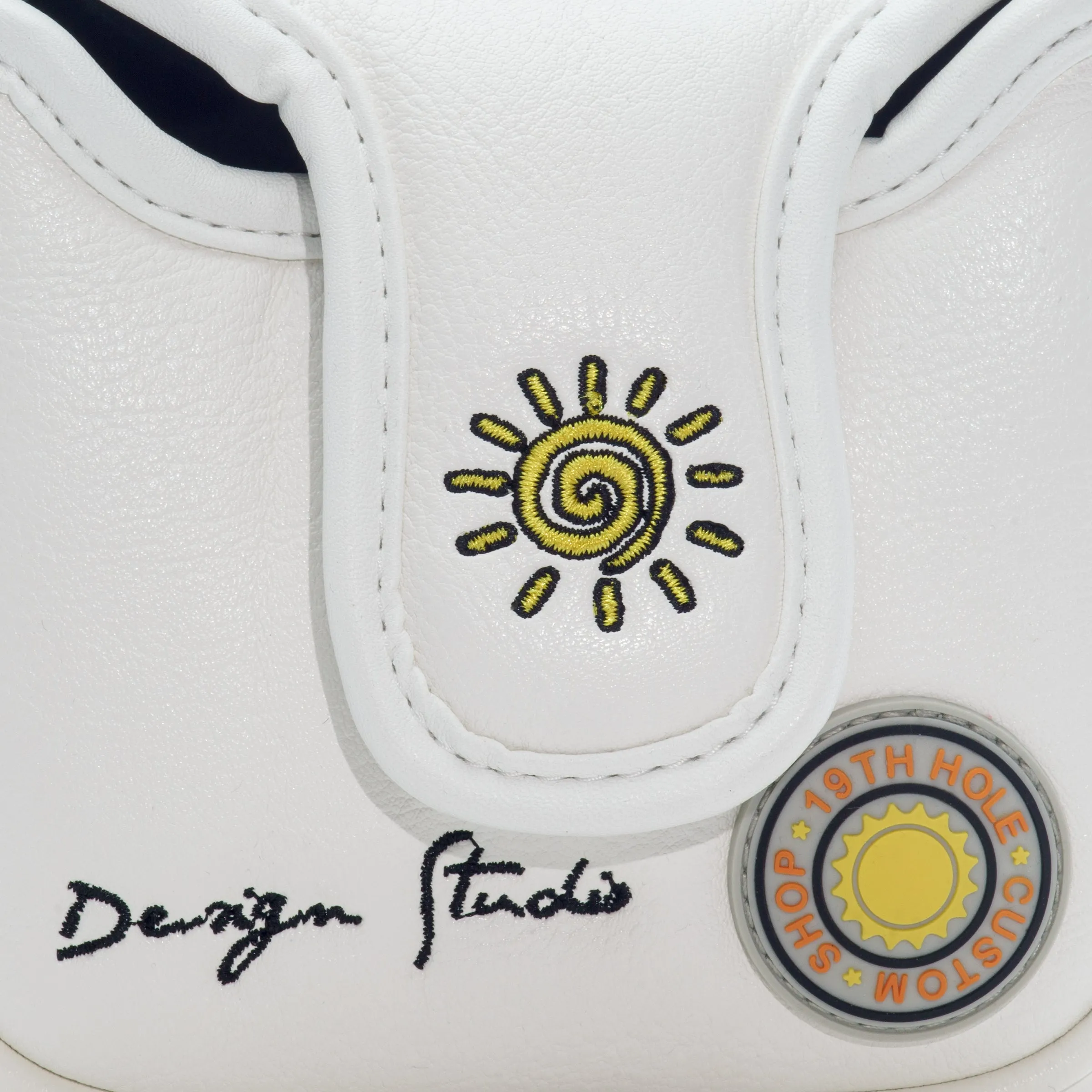 Summer Sun High-MOI Mallet Putter Headcover, White