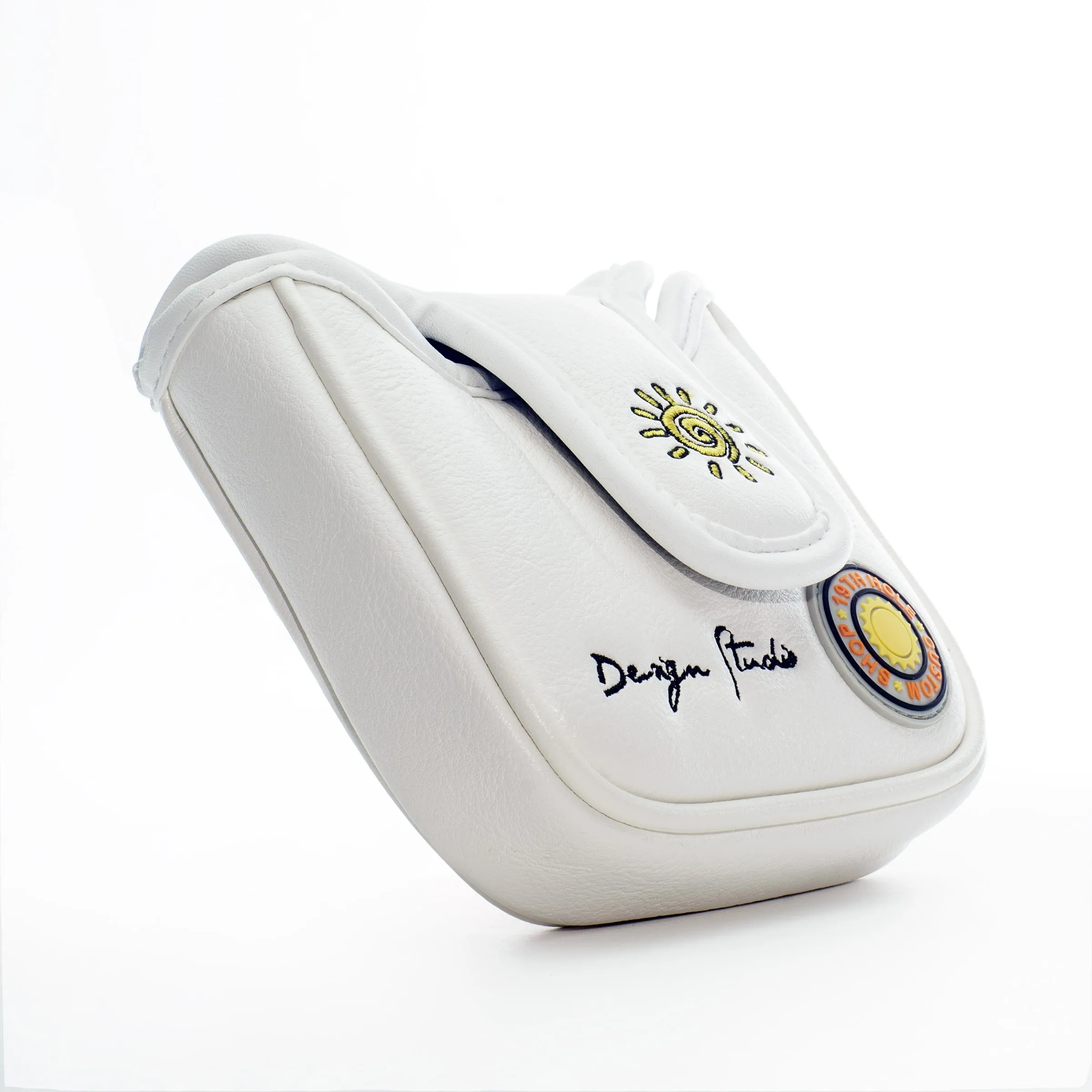 Summer Sun High-MOI Mallet Putter Headcover, White