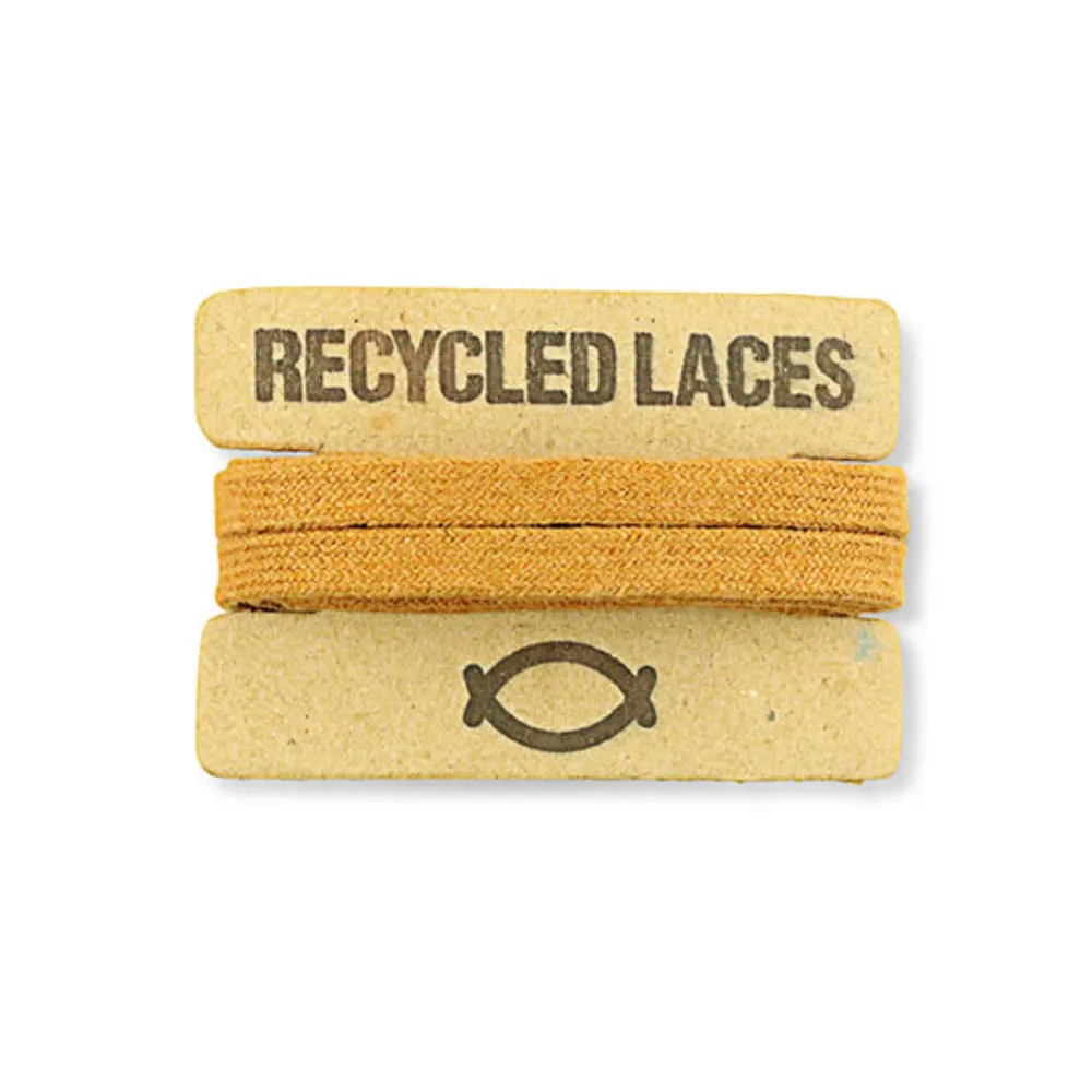 Vegan laces camel FLA005