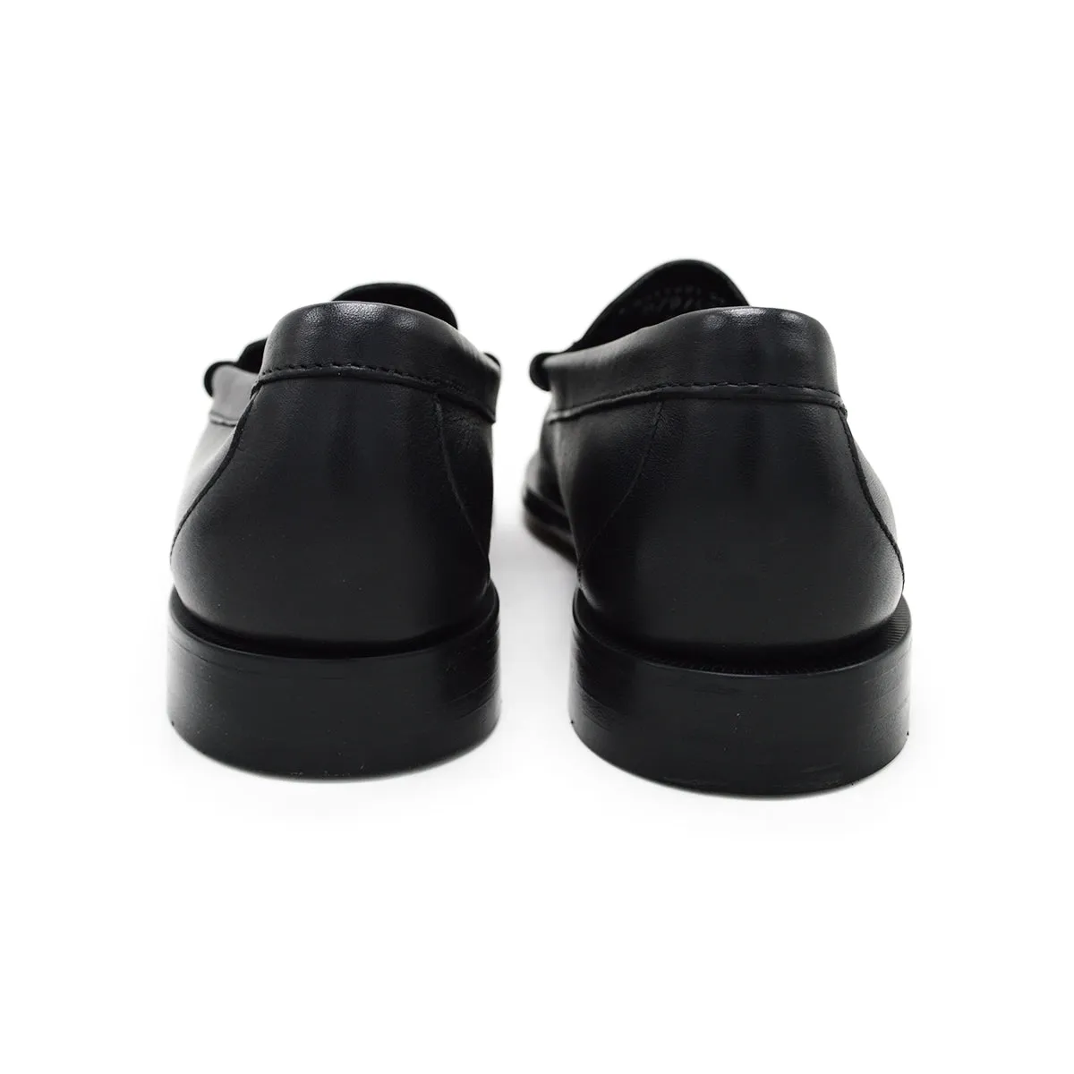 Weejuns Larson Penny Loafers Soft Black Leather