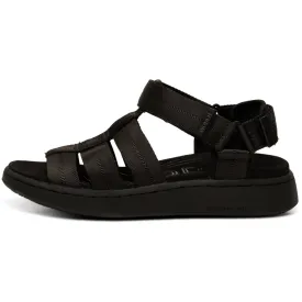 Woden Line Fisherman Sandal - Black