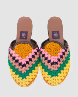 Women's Crochet Mule Size 10