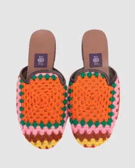 Women's Crochet Mule Size 10