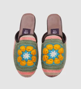 Women's Crochet Mule Size 6