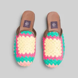 Women's Crochet Mule Size 6