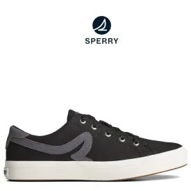 Women's SeaCycled™ Sandy Canvas Sneaker Black (STS89342)