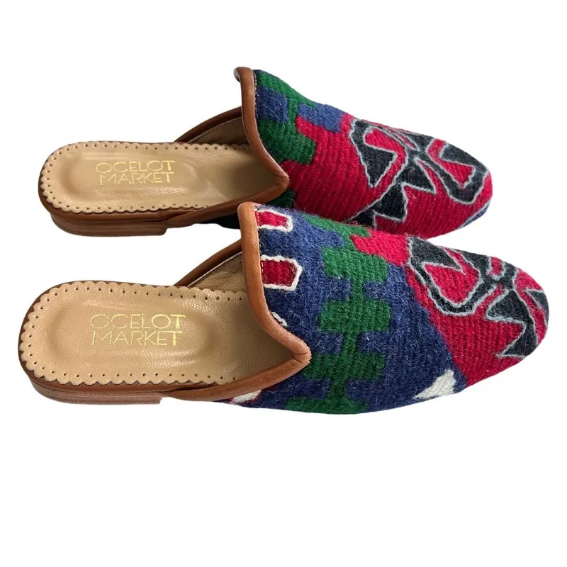 Women's Turkish Kilim Mule 9